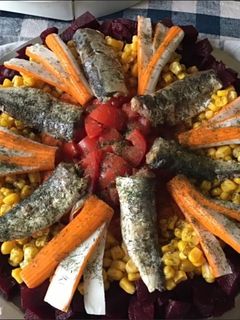 Une photo de Salade d été « marine »