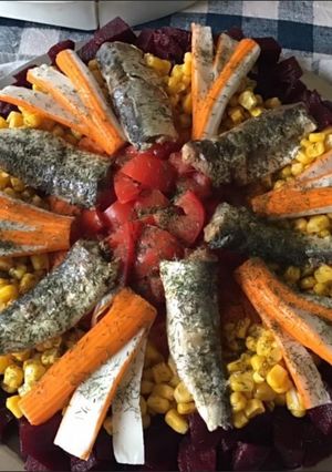 Une photo de Salade d été « marine »