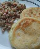 Arepas🫓 con queso🌽🧈🧀