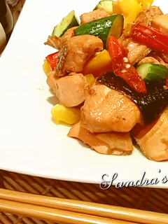【源釀醬油】和風鮭魚煮 的食譜成品照片