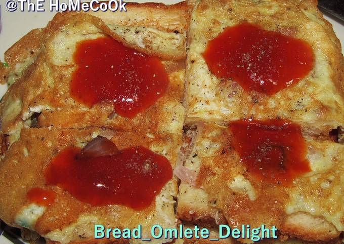 Bread Omelette Delight recipe main photo