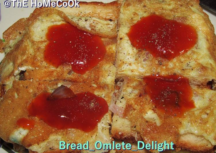 Easiest Way to Make Award-winning Bread Omelette Delight