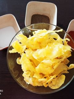 عکسی از دستور چیپس ترد و خانگی