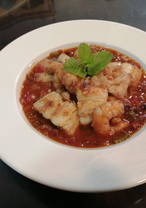 Una foto de Bacalao ajoarriero receta a mi estilo