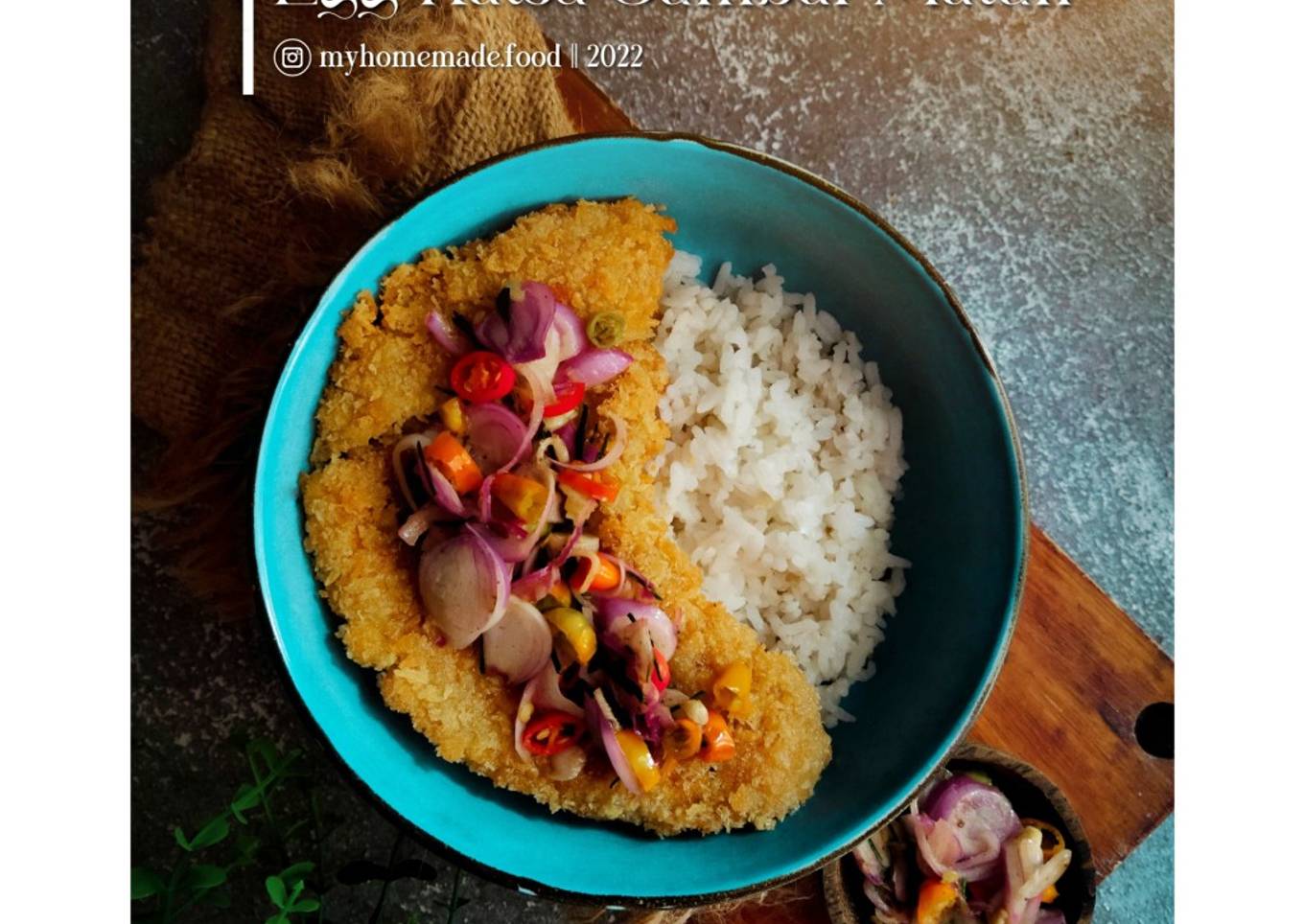 Egg Katsu Sambal Matah