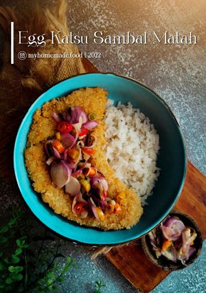 Foto resep Egg Katsu Sambal Matah