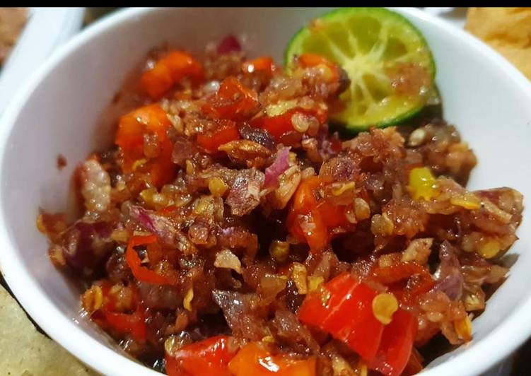 Bagaimana Membuat Sambel embe ala bali yang Enak Banget