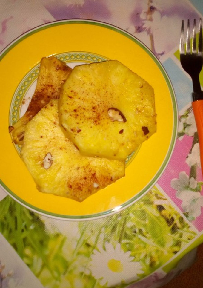 Una foto de Piña al horno