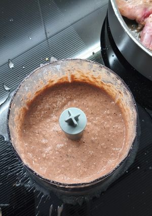 Una foto de Salsa de Almendras de Margarita