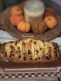 Plum-cake Mascarpone,Pere e Gocce di Cioccolato
