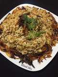 Mujadara (Rice with Lentils and Caramelized Onions)