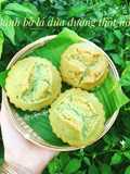 Ăn vặt : Bánh bò lá dứa đường thốt nốt