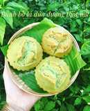 Ăn vặt : Bánh bò lá dứa đường thốt nốt
