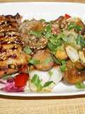 Grilled Chicken Thighs with Oyster Sauce, Jon Style