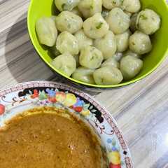 Cilok kuah kacang simple রেসিপির প্রধান ছবি