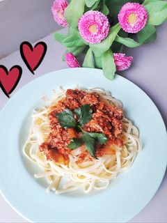 Foto resep Fettuccine bolognese