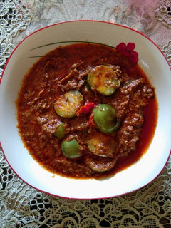 Foto resep Jamur grigit terong bulat