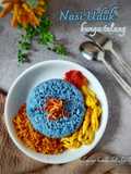 Nasi Uduk Bunga Telang | Rice Cooker
