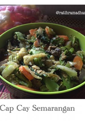 Foto resep Cap Cay Semarangan