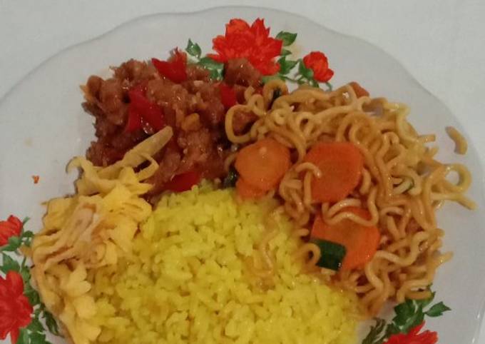 Resep Nasi Kuning (RiceCooker), Enak