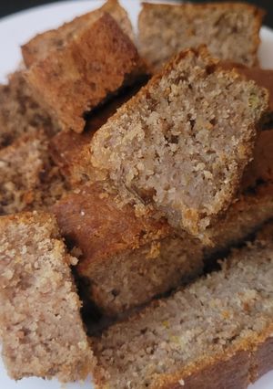 Una foto de Budín de Banana y Nuez