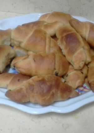 صورة لوصفة كرواسون بالشيكولاته