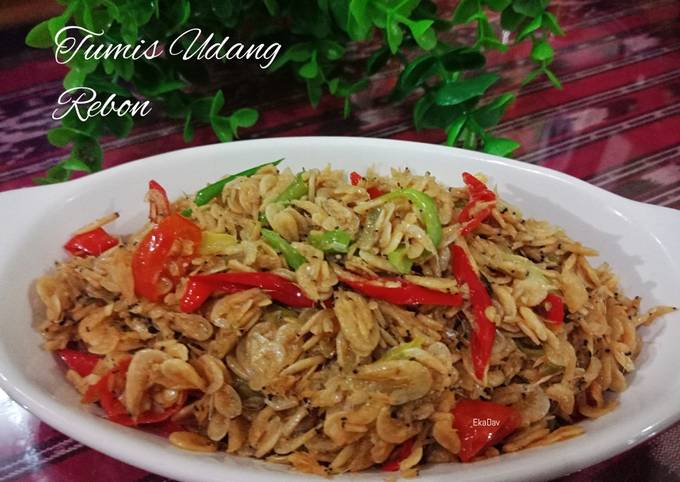 Tumis Udang Rebon