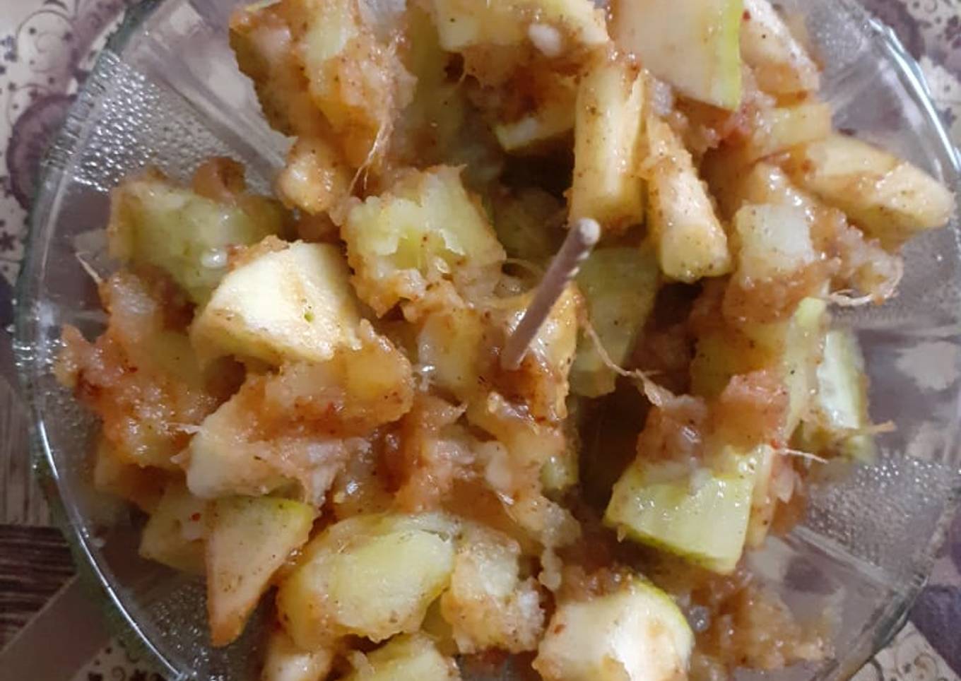 Sweet potato chaat