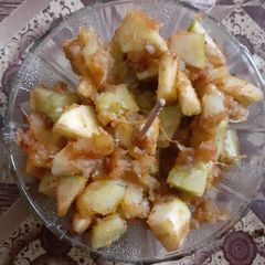 A picture of Sweet potato chaat.
