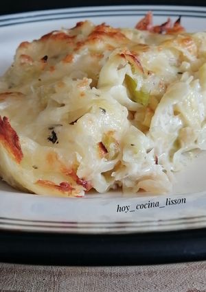 Una foto de Repollo gratinado