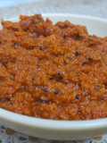 Jhanjhanit lehsun khopra aur laalmirch ki chutney
