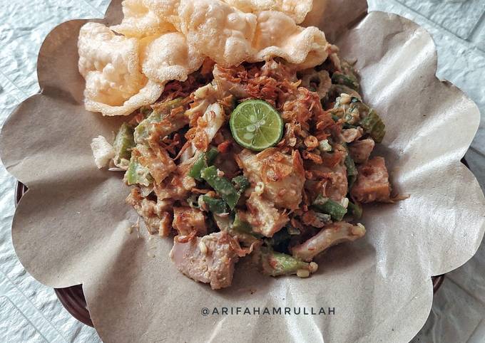 Resep bikin Gado Gado Betawi sajian Idul Adha  enak