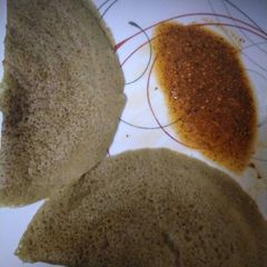 A picture of Millet peserattu dosa.