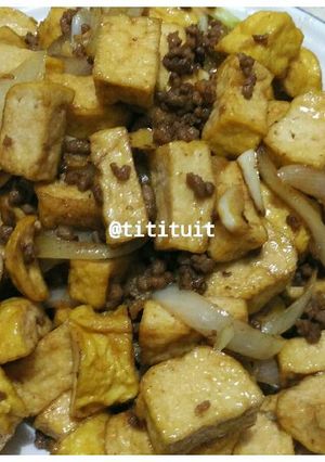 Foto resep Tahu daging giling (mudah bgt dan nyumi)