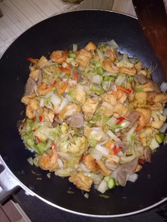 Foto resep Tumis sawi putih pete