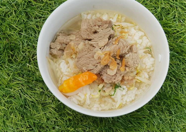 Soto daging seger boyolali