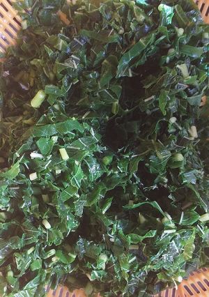 A picture of How to bleach vegetable.