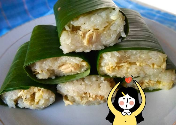 Langkah Mudah untuk Menyiapkan Lemper Ayam #BikinRamadhanBerkesan yang Enak Banget