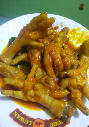 Foto resep Ceker setan 😈
