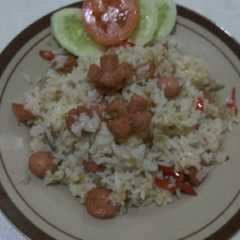 รูปของ Nasi goreng sedap sosis terasi