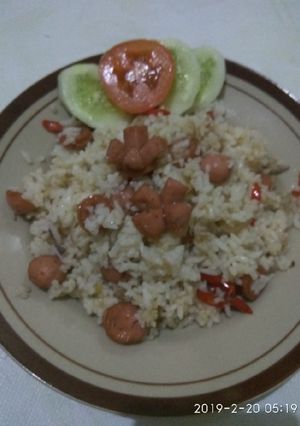 Foto resep Nasi goreng sedap sosis terasi
