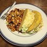 Cheesy Tex-Mex Rice and Tacos
