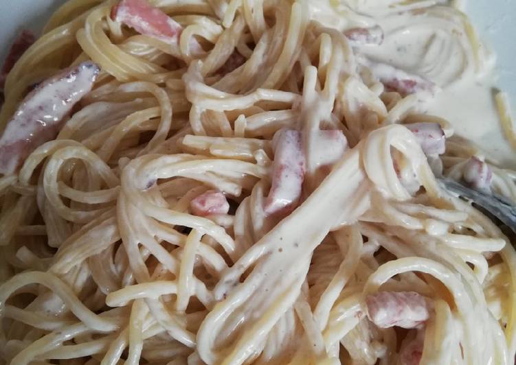 Pasta carbonara