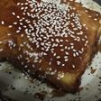Φέτα με μέλι και σουσάμι