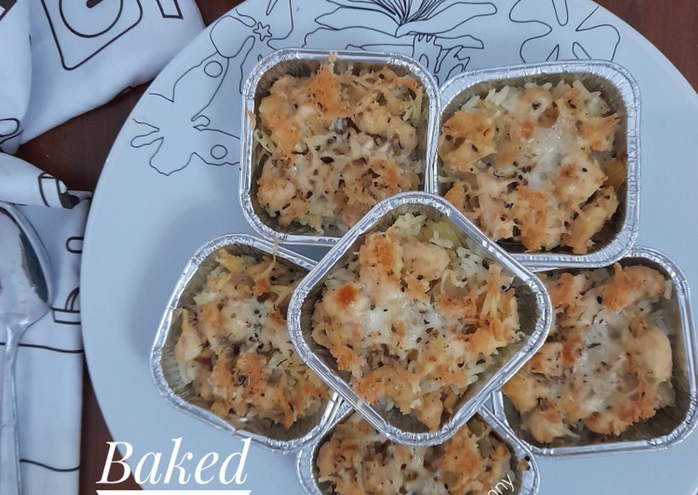 Baked Chicken Rice