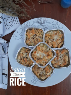 Foto resep Baked Chicken Rice
