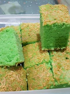 Foto resep Bolu putih telur pandan keju