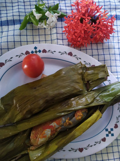 Foto resep Pepes ikan patin manis pedas