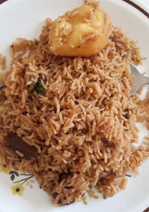 A picture of 2kg Rice Pilau.