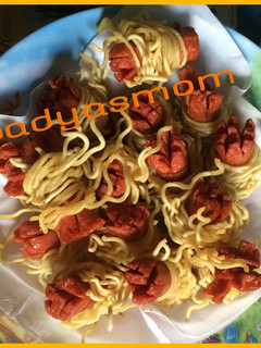 Foto resep Sosis lilit mie goreng